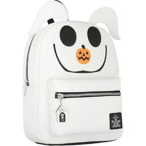 Disney Nightmare Before Christmas Zero The Dog PU Leather Cute Mini Backpack Purse Tote Bag Small Mini Travel Backpack
