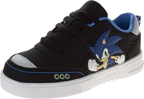 Josmo Sonic The Hedgehog Shoes - Kids Boys Slipon Athletic Tennis Lightweight Sneakers (Little Kid/Big Kid) in Kuwait