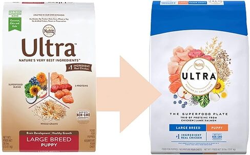 NUTRO ULTRA Large Breed Puppy High Protein Natural Dry Dog Food with a Trio of Proteins from Chicken, Lamb and Salmon, 30 lb. Bag in Saudi Arabia