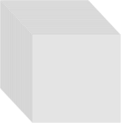 مكواة Simthread على رقعة لاصقة للنسيج على الوجهين، 30 قطعة من ورق الغراء الذائب بالحرارة للكي، مكواة توصيل قابلة للانصهار مقاومة للماء على ورق لصق النقل للملابس، حقيبة DIY (8 × 8 بوصة) in Kuwait