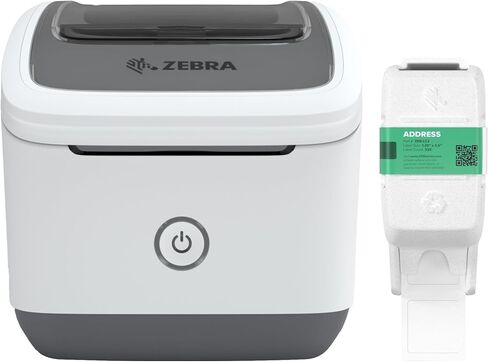 طابعة ملصقات حرارية من سلسلة ZEBRA ZSB مقاس 2 بوصة - 300 نقطة في البوصة، طباعة Wi-Fi، الرموز الشريطية، العنوان، المنتجات والملصقات المخصصة، الطباعة من أي مكان، ما يصل إلى 2 بوصة مثالية للمنزل والمكتب، طابعة ملصقات صغيرة in Saudi Arabia