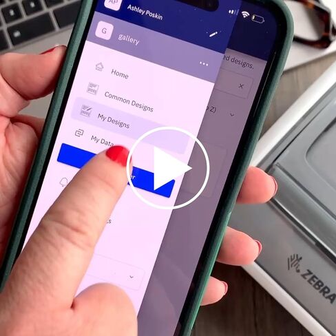 طابعة ملصقات حرارية من سلسلة ZEBRA ZSB مقاس 2 بوصة - 300 نقطة في البوصة، طباعة Wi-Fi، الرموز الشريطية، العنوان، المنتجات والملصقات المخصصة، الطباعة من أي مكان، ما يصل إلى 2 بوصة مثالية للمنزل والمكتب، طابعة ملصقات صغيرة in Saudi Arabia