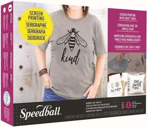 Speedball Beginner Screen Printing Craft Vinyl Kit (045085) in Saudi Arabia