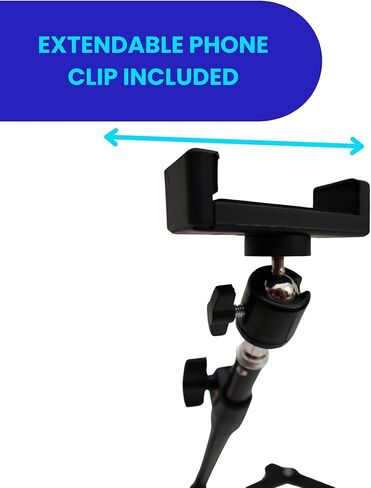 Phone/Camera/Webcam Stand for Overhead Recording of Drawing, Cooking, Crafts, Da Vinci Eye: AR Art Projector in Kuwait