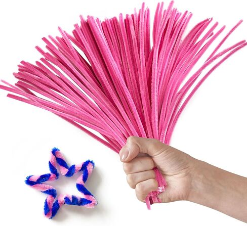 100PCS Black Pipe Cleaners,Pipe Cleaners Craft Bulk,Black Pipe Cleaners for Hair in Kuwait