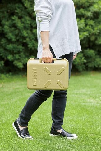 موقد كاسيت Iwatani Tough Maru Jr، صنع في اليابان، آمن للاستخدام في الفرن الهولندي، أسود in Kuwait