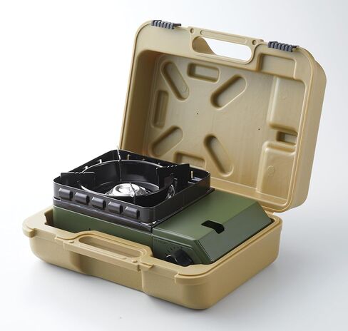 موقد كاسيت Iwatani Tough Maru Jr، صنع في اليابان، آمن للاستخدام في الفرن الهولندي، أسود in Kuwait