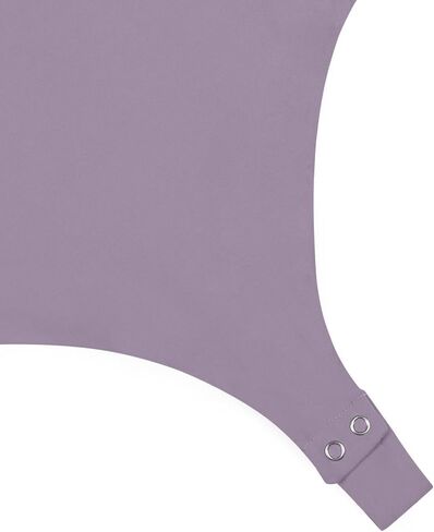 REORIA Womens Trendy Sexy Sweetheart Neck Double Lined Layering Long Sleeve Body Suit Going Out Bodysuits Tops in Kuwait