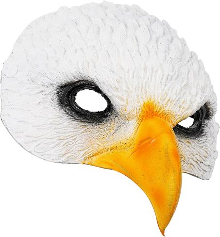 STOBOK Cosplay Eagle Mask قناع النسر أقنعة أزياء الهالوين أقنعة الطيور التنكرية أقنعة تنكرية أقنعة الهالوين أقنعة تنكرية قناع أبيض Pu The Bird Man in Saudi Arabia