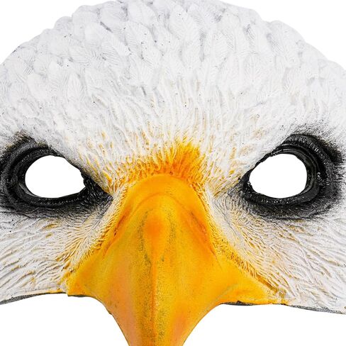 STOBOK Cosplay Eagle Mask قناع النسر أقنعة أزياء الهالوين أقنعة الطيور التنكرية أقنعة تنكرية أقنعة الهالوين أقنعة تنكرية قناع أبيض Pu The Bird Man in Saudi Arabia