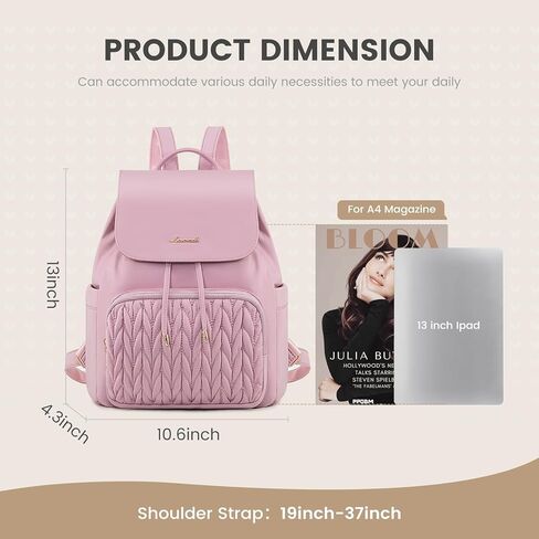 LOVEVOOK Mini Backpack for Women,Small Backpack Purse for Travel Work Cute Backpack Daypack With Anti-theft Pocket Mini Bag for Daily College Shopping in Saudi Arabia