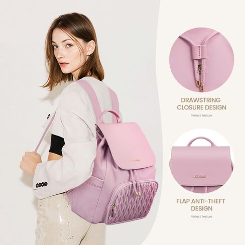 LOVEVOOK Mini Backpack for Women,Small Backpack Purse for Travel Work Cute Backpack Daypack With Anti-theft Pocket Mini Bag for Daily College Shopping in Saudi Arabia