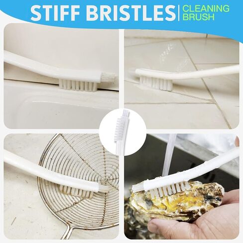 Small Detailing Cleaning Brushes for Small Spaces,Crevice Cleaning Tools for Keyboard Bottle Window Groove Car Gap,Scrub Cleaner Supplies for Shower Toaster Tub Baseboard Sink Grout Oven Juicer in Saudi Arabia
