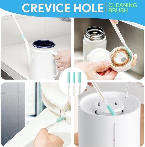 Small Detailing Cleaning Brushes for Small Spaces,Crevice Cleaning Tools for Keyboard Bottle Window Groove Car Gap,Scrub Cleaner Supplies for Shower Toaster Tub Baseboard Sink Grout Oven Juicer in Saudi Arabia