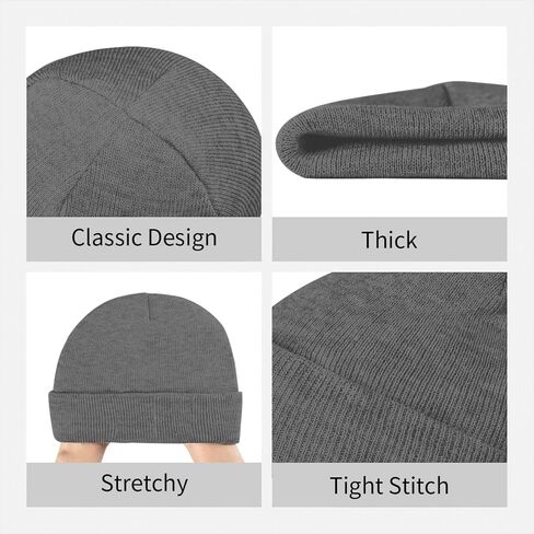 #7 Unisex Beanie Cap Winter Skull Cap Knitted Hat Slouchy Knit Hat Knitted Pullover Cap in Saudi Arabia