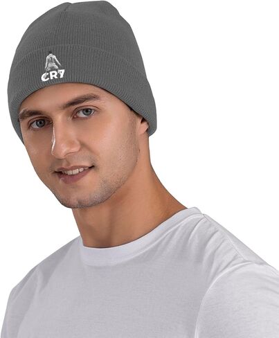 #7 Unisex Beanie Cap Winter Skull Cap Knitted Hat Slouchy Knit Hat Knitted Pullover Cap in Saudi Arabia