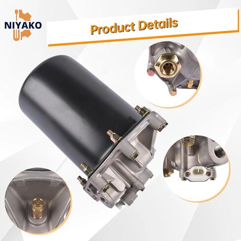 مجفف هواء 12 فولت AD9 نمط بديل # 26QE377 065225 109685 F224680 Fit Bendix in Saudi Arabia