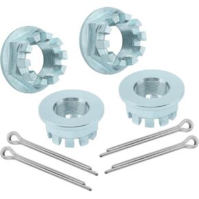 JAVIK Axle Nuts Front&Rear for Honda Rancher 420 Foreman 500 520 Rubicon 500 520 Pioneer 500 520 700 2014-2024 Talon 1000 Pioneer 1000 2016-2021 Big Red 700 MUV700 2009-2013