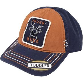 John Deere Do Good Today Young Buck Baseball Cap Hat-Orange-Os