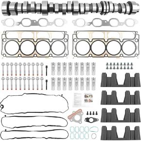 Non-AFM Disabled Camshaft Lifter Set, Rebuild Overhaul Kit Compatible with 2014-2021 GM Chevrolet Gen V L83 5.3L Engine, Replace# 12619823 HS26744PT