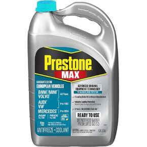 Prestone MAX Asian Red 50/50 Antifreeze Automotive Coolant, Pack of One