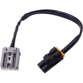 HiSport Blower Motor Connector Pigtail Plug Wire/Wiring Harness Compatible with Chevy Silverado 2007-2014 Replacement for 15-75221,22957044,15887352