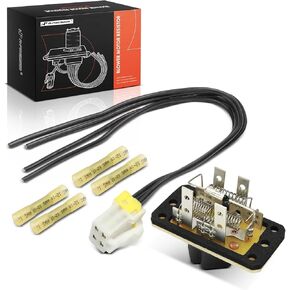 A-Premium Heater Blower Motor Resistor Compatible with Ford F-150 1997-2003, F-250 1997-1999, Mustang 1994-2004, Escape, Excursion, Expedition & Lincoln Navigator 1998-2006 & Mercury Mariner, Villager