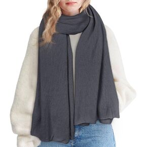 Womens Winter Scarf Long Soft Chunky Scarves Warm Blanket Oversized Shawl Wraps