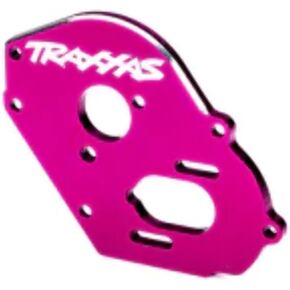 Traxxas 9490P Plate, Motor, Pink (4mm Thick) (Aluminum)/ 3x10mm CS with Split and Flat Washer (2)