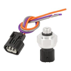 Air Condition Pressure Sensor Switch and Connector Pigtail Compatible with Accord Civic CR-V Passport Pilot Odyssey 80450T2FA01 80450SFE003