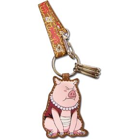 Great Eastern Entertainment Naruto Tonton Leather Keychain