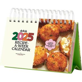 Delish 2025 Recipe-A-Week Calendar: A Year of Super-Easy Snacks, Drinks, Desserts, and More!