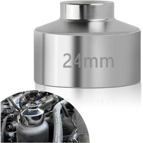 Junecarp 6-Point 36mm Socket-Oil Filter Wrench Tool,Steel Quickly Oil Filter Removal Tool for Oil Change,3/8" Drive Oil Filter Socket Tool Compatible with Chevrolet Audi Ford BMW GM (36mm)