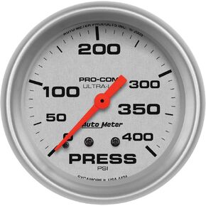 Auto Meter 4424 Ultra-Lite Mechanical Pressure Gauge