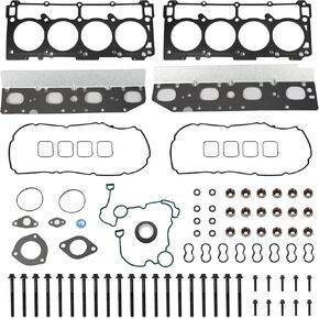 Full Cylinder Gasket Set with Kit Head Bolts HS26423PT TCS46169 ES72200 Compatible with Dodge Challenger Charger Durango Ram 1500 2500 3500 Grand Cherokee 5.7L V8