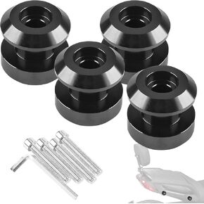 Quick Release Sissy Bar Docking Hardware Kit Fit for Can Am Spyder F3 F3-S F3-T F3-LTD Models All Years Aluminum
