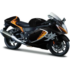 2022 Hayabusa Black Metallic 1/12 Diecast Motorcycle Model 32724