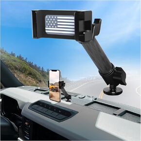 2024 Bronco Bronco Raptor Phone Mount Phone Holder for 2021-2024 Bronco 2022-2024 Bronco Raptor Metal Dash Mount Cell Phone Holder(NOT for Sport)