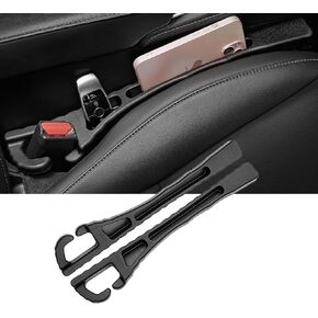 Pincuttee 2PC Car Seat Gap Filler Organizer,Gap Filler Organizer for Car,Universal Fit Car SUV Truck,Organizer Fill The Gap Between Seat and Console
