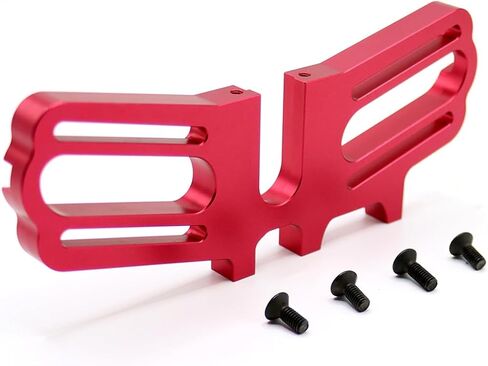 Infraction Dual Motor Mount 6061 Alum for Arrma 1/7 Felony Infraction Limitless 6S BLX Series Upgrades Part Red in Saudi Arabia