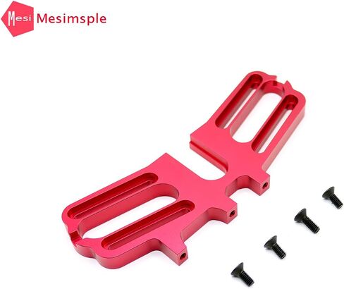 Infraction Dual Motor Mount 6061 Alum for Arrma 1/7 Felony Infraction Limitless 6S BLX Series Upgrades Part Red in Saudi Arabia