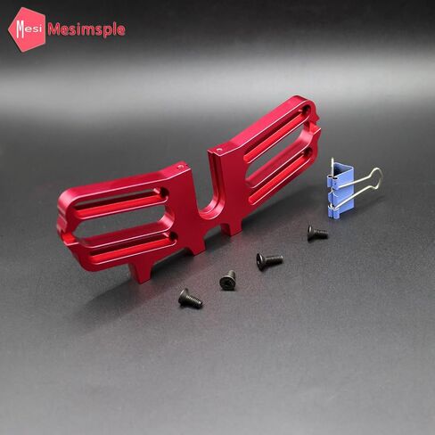 Infraction Dual Motor Mount 6061 Alum for Arrma 1/7 Felony Infraction Limitless 6S BLX Series Upgrades Part Red in Saudi Arabia