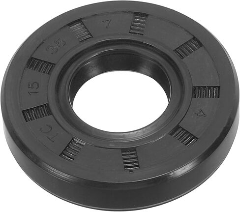 PATIKIL USH Radial Shaft Seal, 30mm ID x 41mm OD x 7mm Width Nitrile Rubber Oil Seal for Bearing Shaft Oil Pumps Engines, Black in Saudi Arabia