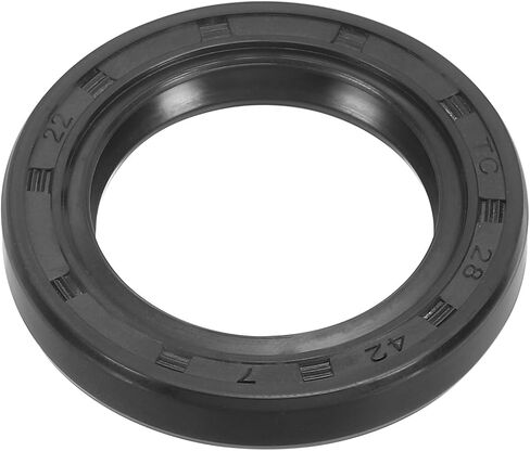 PATIKIL USH Radial Shaft Seal, 30mm ID x 41mm OD x 7mm Width Nitrile Rubber Oil Seal for Bearing Shaft Oil Pumps Engines, Black in Saudi Arabia