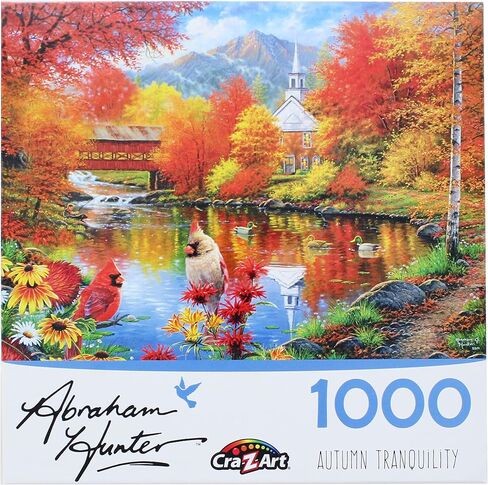 RoseArt - Abraham Hunter - Pumpkin Patch Bunnies - 500 Piece Jigsaw Puzzle for Adults in Kuwait
