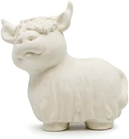 نيو هامبشاير كرافتوركس بقرة المرتفعات المحبوبة - ارسم تذكارك الخزفي الرائع in Kuwait