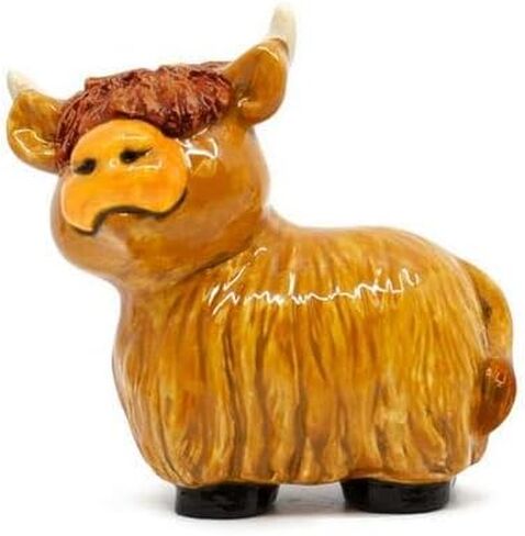 نيو هامبشاير كرافتوركس بقرة المرتفعات المحبوبة - ارسم تذكارك الخزفي الرائع in Kuwait