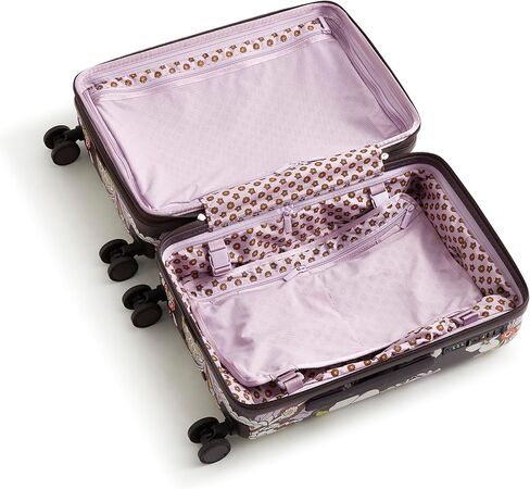 Vera Bradley Women's Hardside Luggage 22 Inch Adair Spinner, Subtle Bouquet, One Size in Saudi Arabia