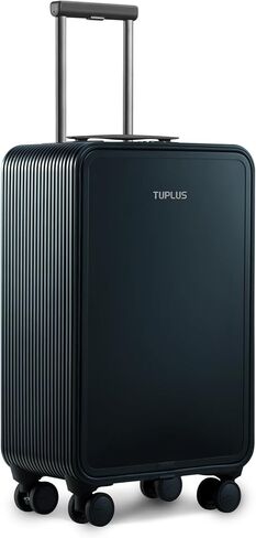 TUPLUS حقيبة ألومنيوم ذات هيكل صلب لحفظ الأمتعة في حقيبة سفر مع 4 عجلات دوارة، حقيبة قفل TSA، سلسلة سريعة in Kuwait