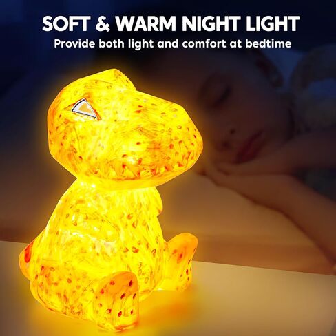 Klever Kits DIY Night Light- Paint Your Own Dinosaur Lamp- Arts & Crafts Kit School Activities Art Supplies Painting Kits, Birthday Gifts for Girls Boys Aged 6+ in Saudi Arabia